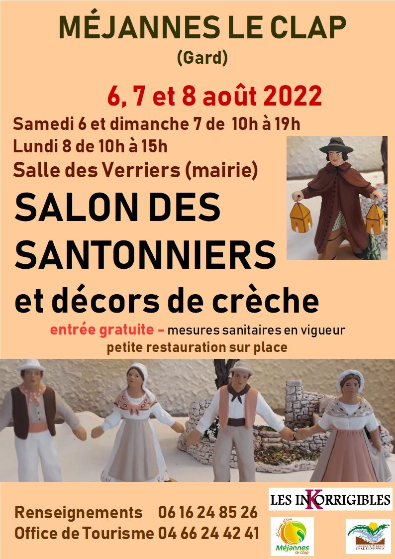 Affiche salon des santonniers 2022