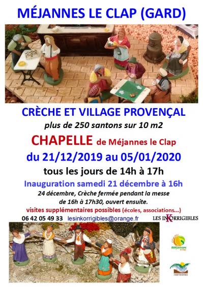 Creche et village provencal 2